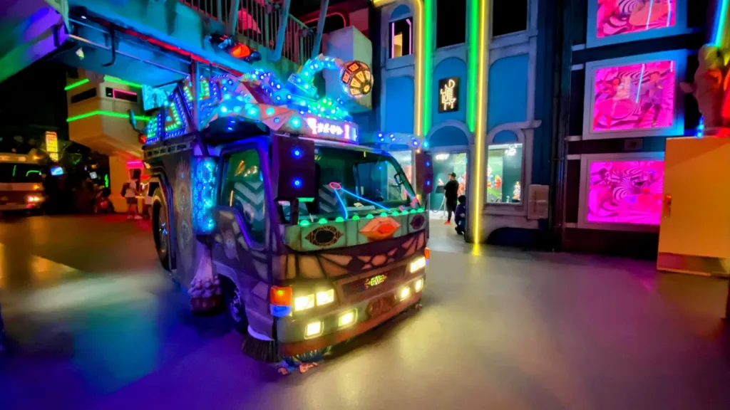 Meow Wolf angler truck