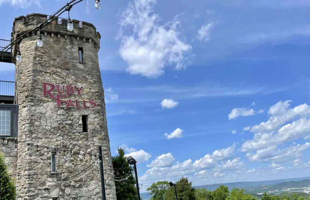 Ruby falls tower