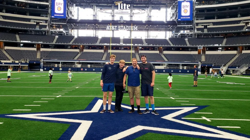 Pictures from the Dallas Cowboy's field