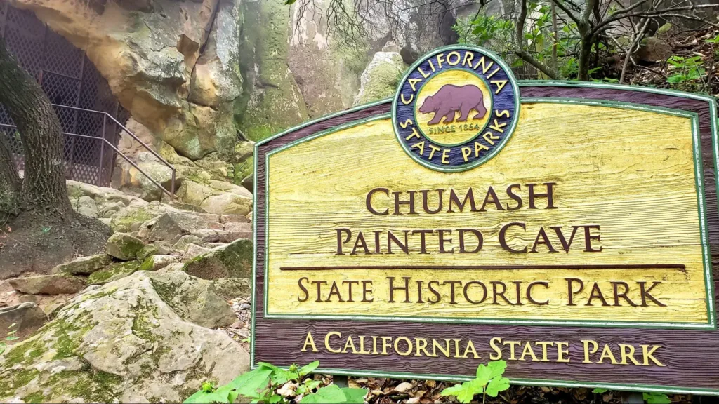 chumash state park sign