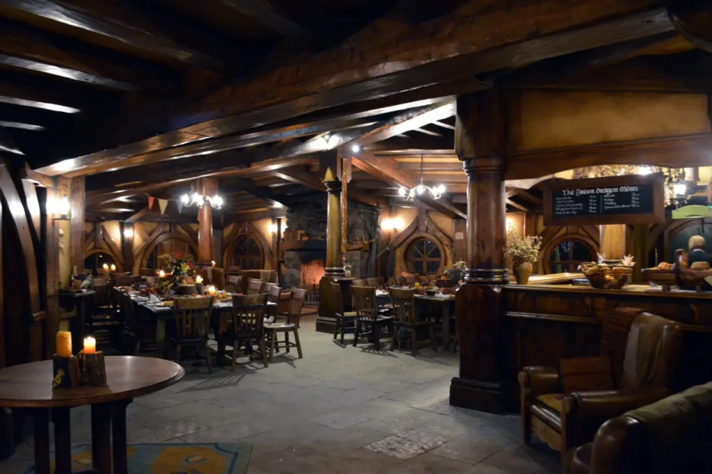 Hobbit Feast dinning room