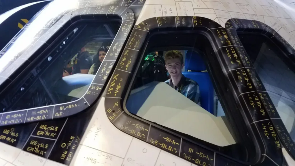 shuttle cockpit window