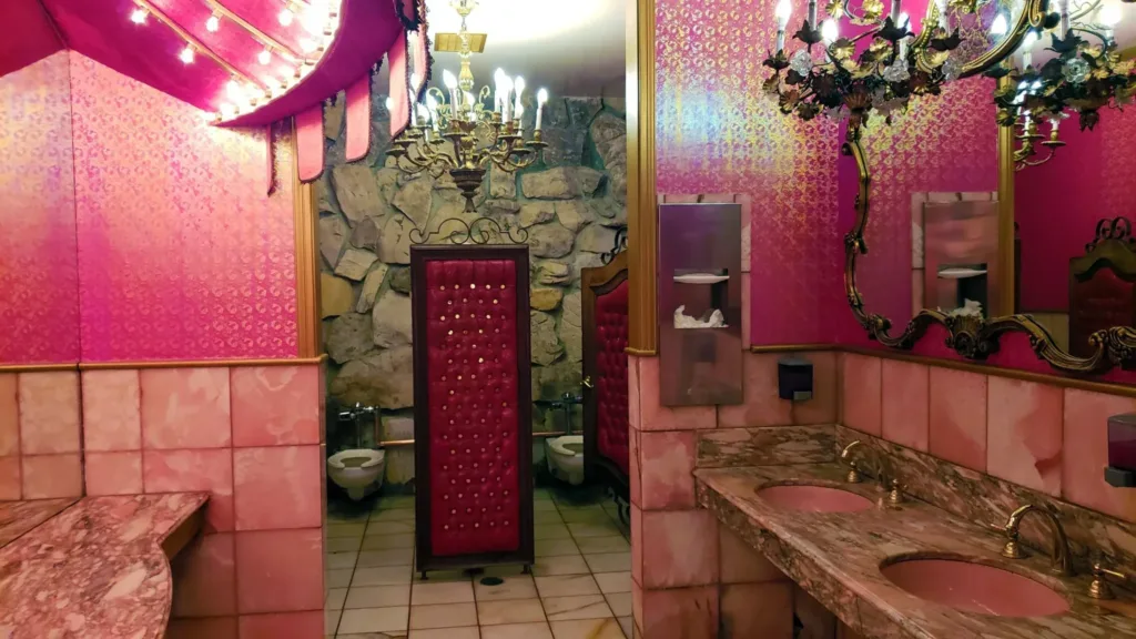 madonna inn womens restroom