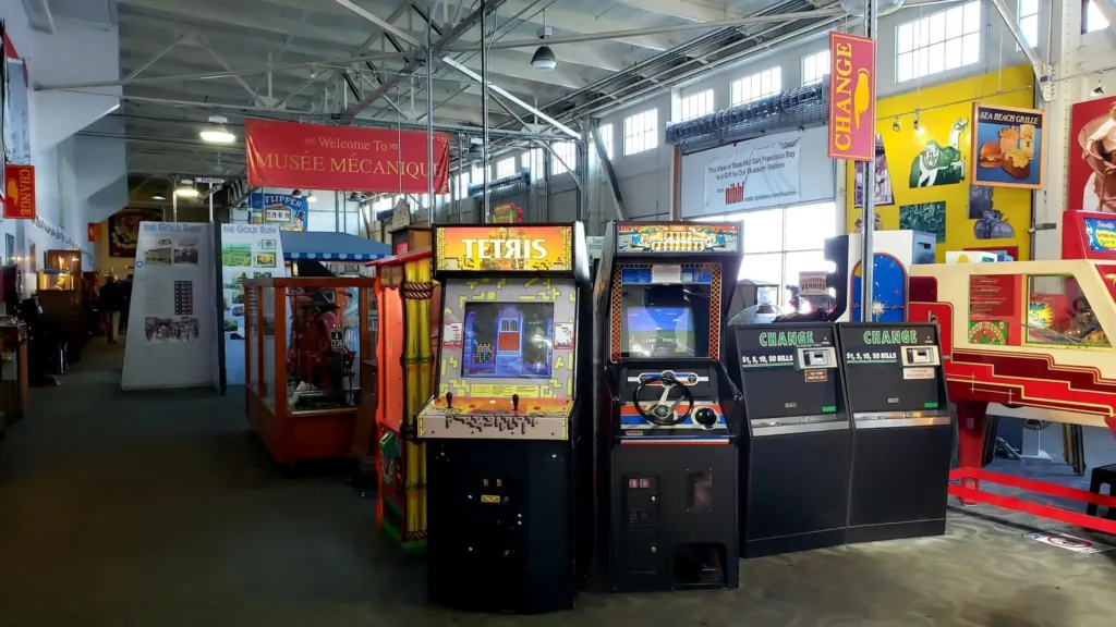 musee mecanique san francisco arcade games
