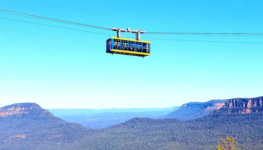 nsw scenic world skyway blue