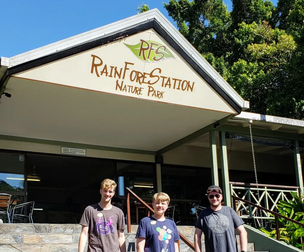rainforestation entrance