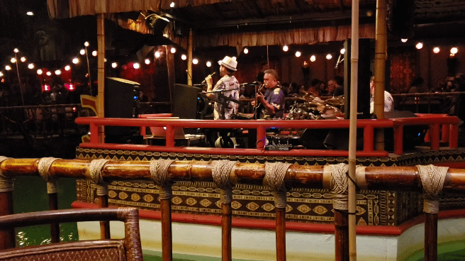tonga room floating band