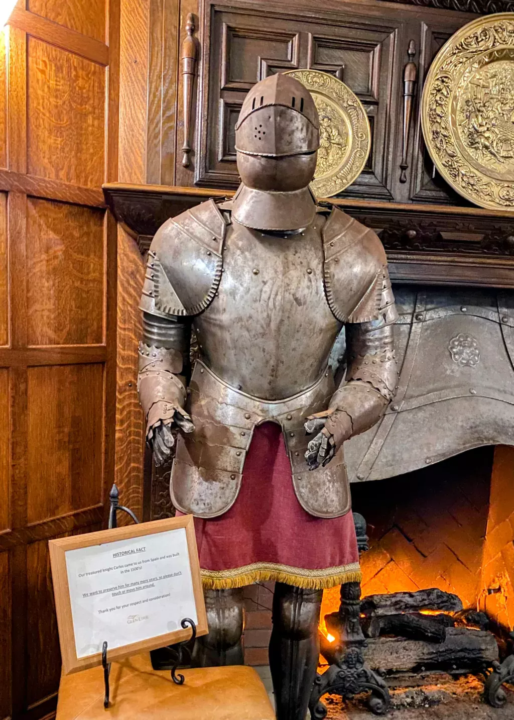 1500s armor carlos glen eyrie