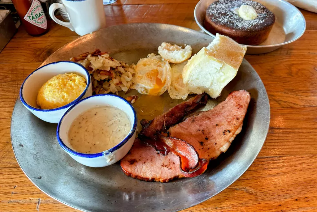 Dr John’s morning ritual Breakfast platter