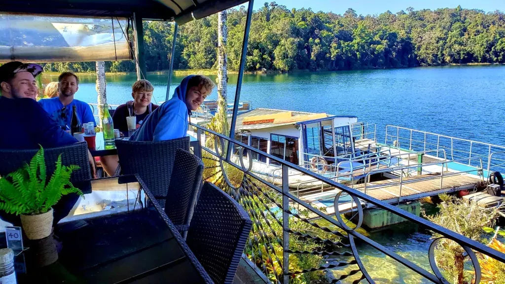 lake barrine teahouse patio