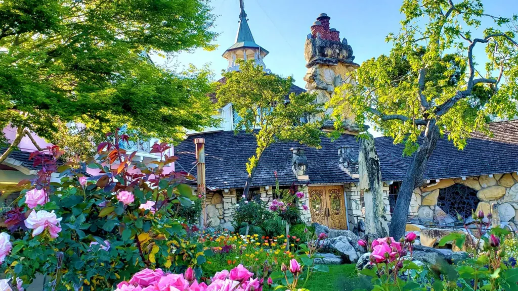 madonna inn spring time flowers