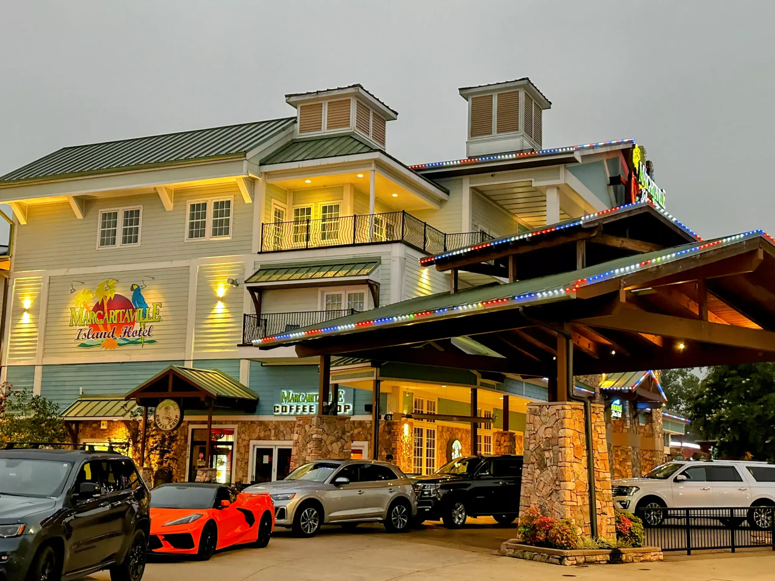 margaritaville island pigeon forge