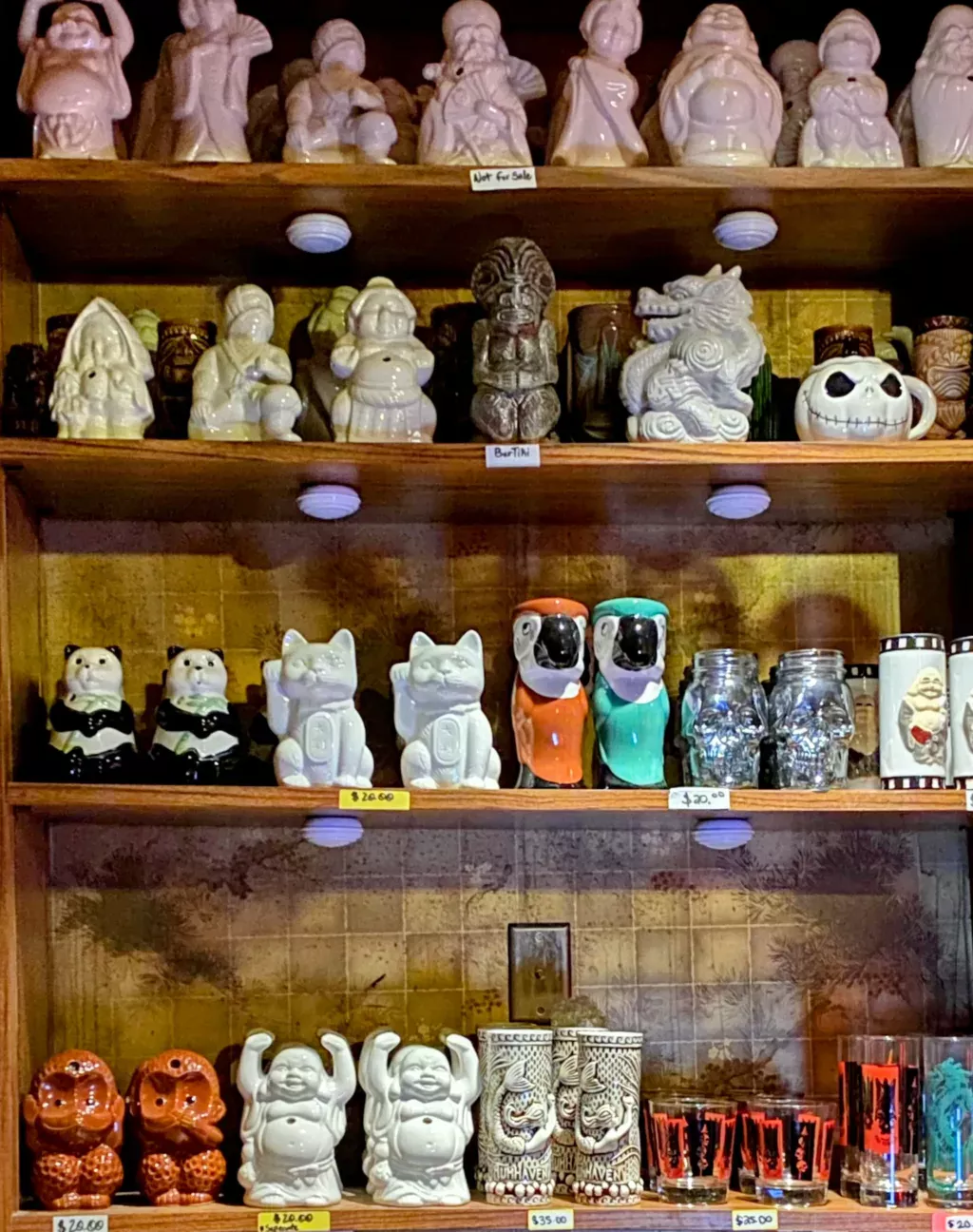 secret tiki temple merchandise