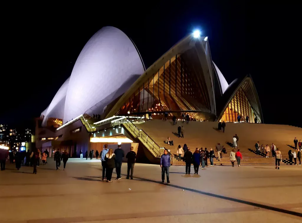 sydney opera house stairs