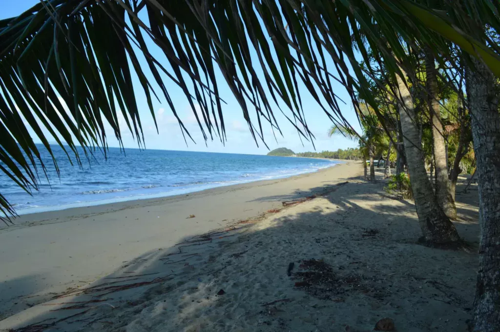 uprising beach toward villas