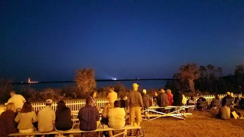 waiting rocket launch